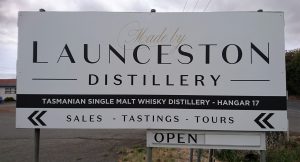 Launceston Distillery are open to visit at Hangar 17