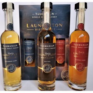 Three bottles and carton